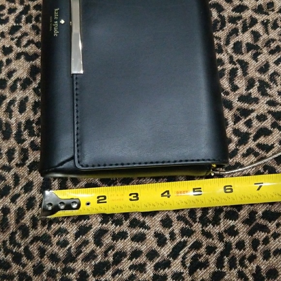 ☆ Kate Spade, Black Leather Purse☆ - Picture 5 of 6